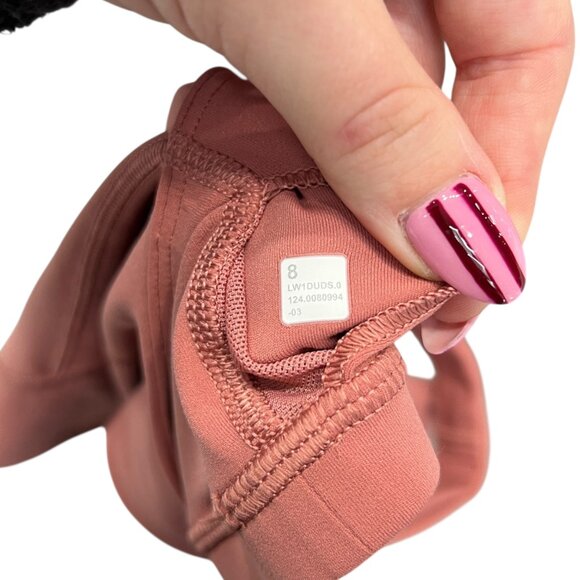 $68 Lululemon Dusty Pink Clay Align V-Neck Tank Top size 8 - Picture 5 of 5
